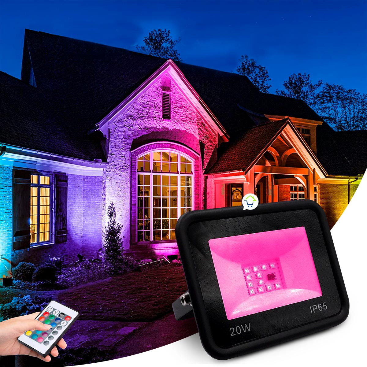 Miniatura 7 de Reflector LED Multicolor RGB WT60020